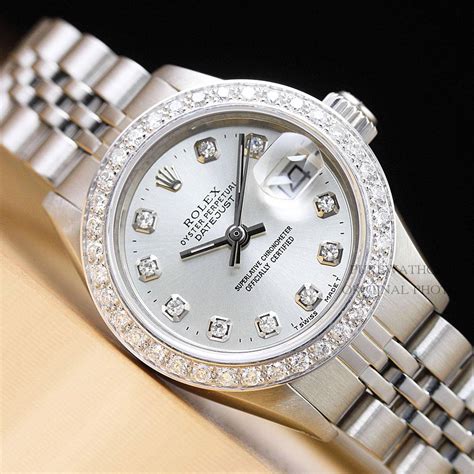 rolex silber glitzer|rolex ladies watches.